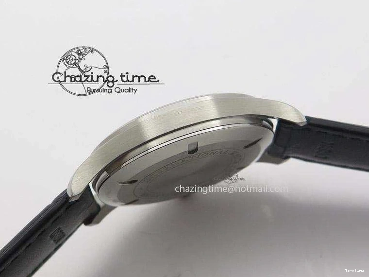 MIROTIME 0501 Mark XVI 1:1 Best Edition MK Maker SS Black Dial A2892 On Black Leather Strap Chic 7371